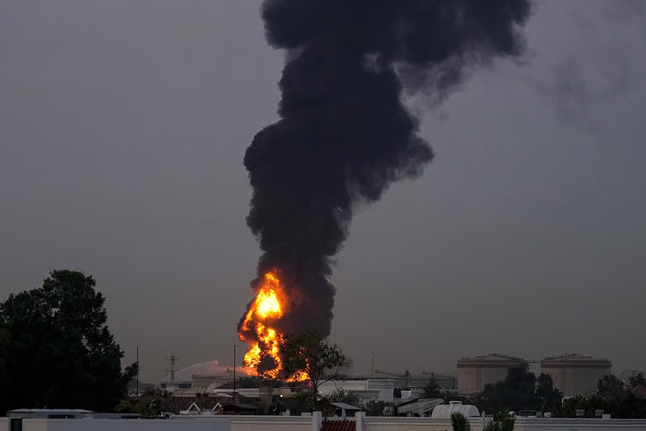 Dubai war news Live: Fire at Kuwait airport as drones hit fuel tank; Iran strike kills UAE forces personnel in Bahrain