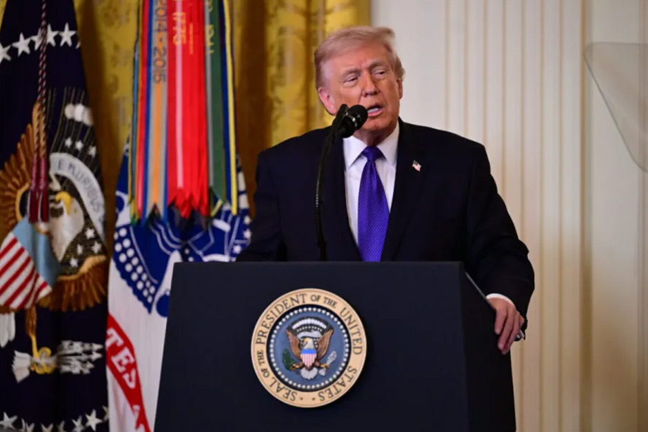 Trump warns Iran of consequences ‘never seen before’ amid reports of mines in Strait of Hormuz