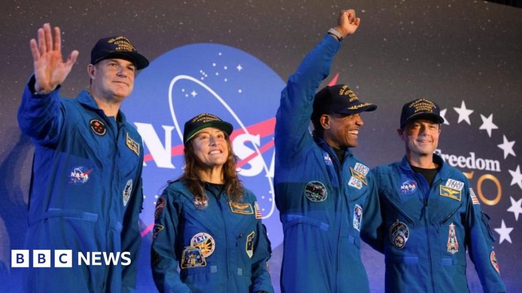 Hear the Artemis II crew discuss their Moon mission – live!