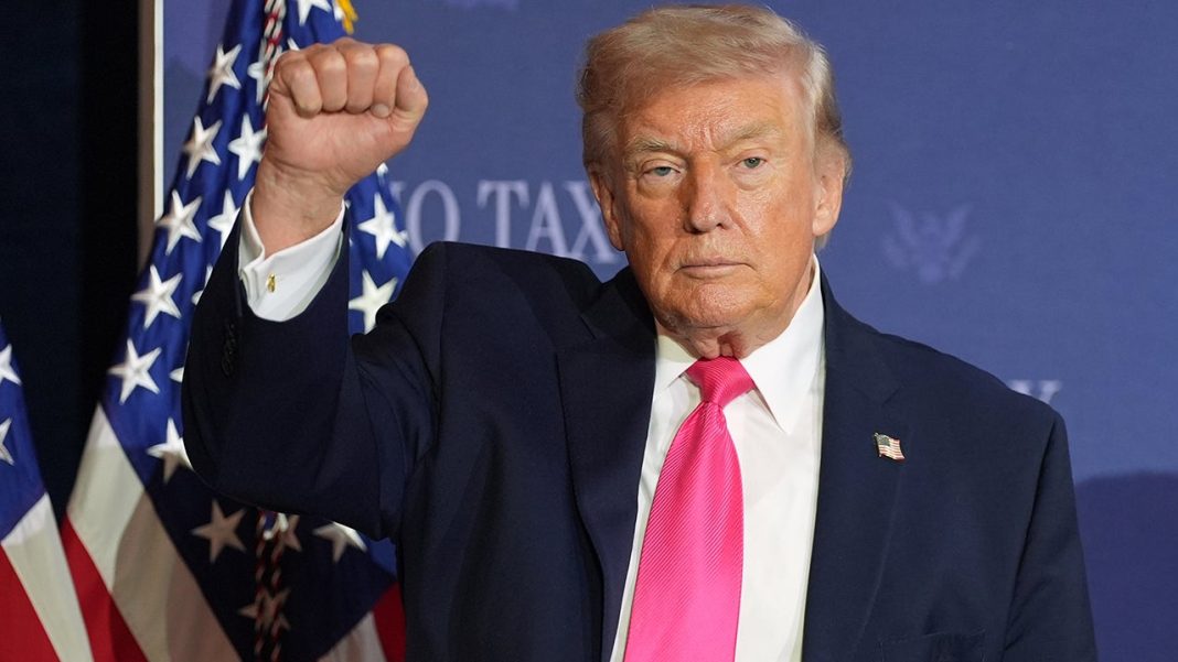 Trump says the Strait of Hormuz is 'completely open,' despite the ongoing US blockade on Iranian ports.