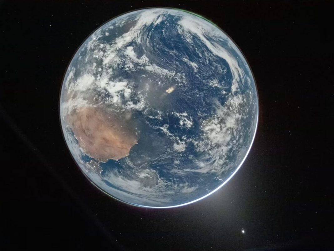 NASA just gave us our first stunning look at Earth from the Artemis II moon mission.