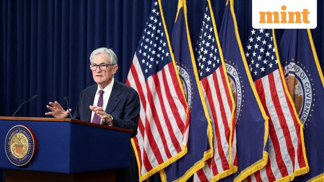 US Fed Meeting 2026 LIVE: US stocks end mixed after Powell's speech, Fed move to hold rate for 3rd straight meeting