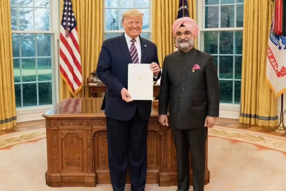 ‘Seasoned diplomat’: Trump congratulates former envoy to US Taranjit Sandhu on Delhi LG appointment ‘Seasoned diplomat’: Trump congratulates former envoy to US Taranjit Sandhu on Delhi LG appointment