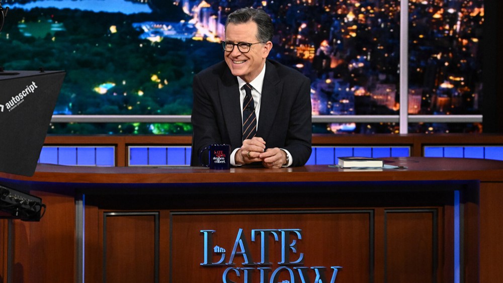 Stephen Colbert talks about why his show got so political.