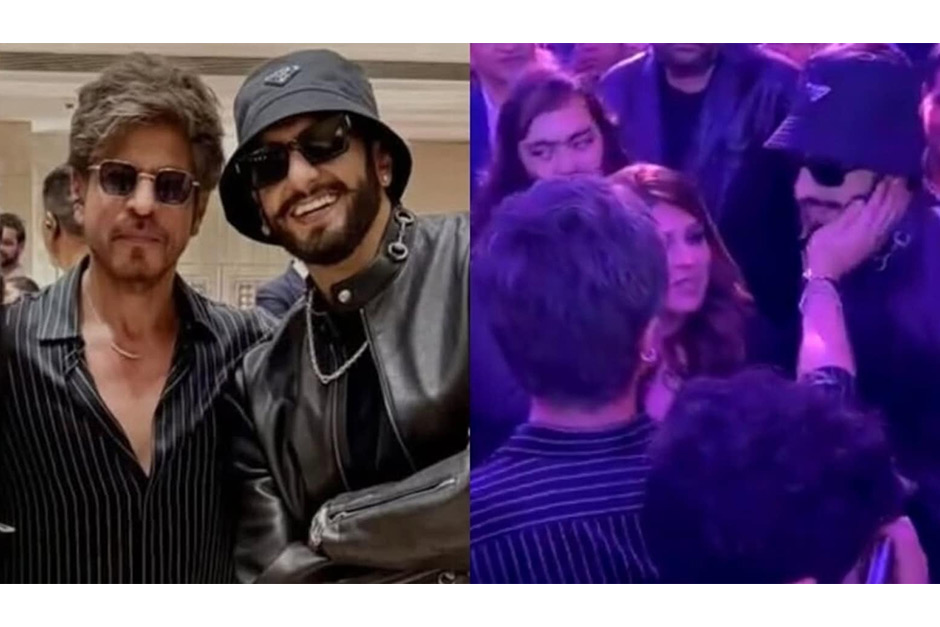 Shah Rukh Khan lovingly touches Ranveer Singh’s cheek at bash amid Dhurandhar 2’s success; fans can’t keep calm. Watch Shah Rukh Khan lovingly touches Ranveer Singh’s cheek at bash amid Dhurandhar 2’s success; fans can’t keep calm. Watch