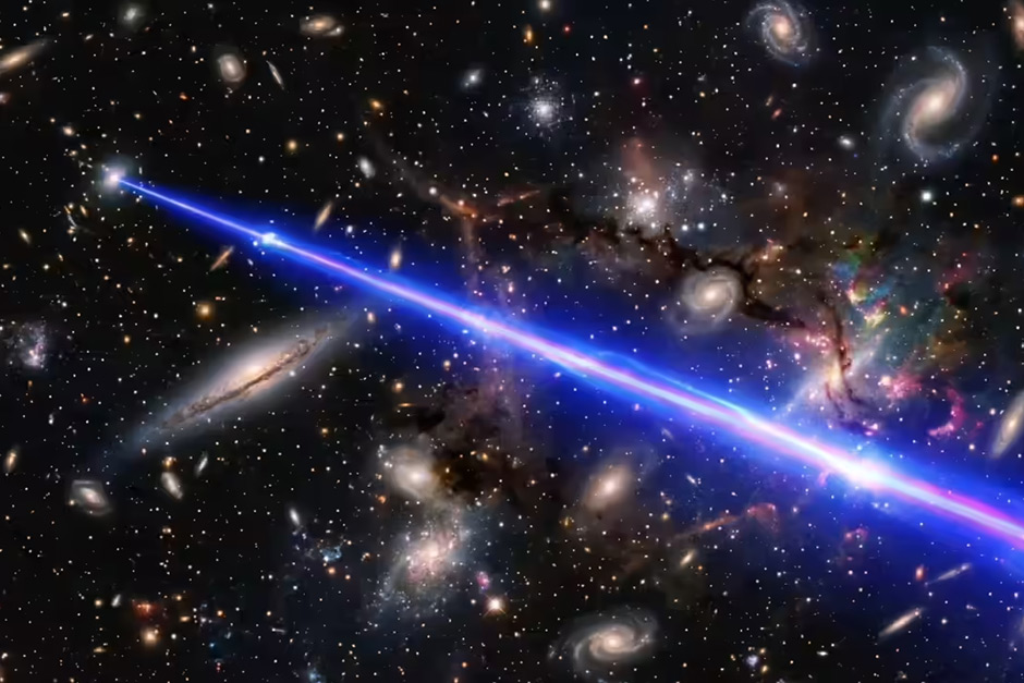 Cosmic Enigma: Astronomers Detect ‘Mega-Laser’ Signal 8 Billion Light-Years Out Cosmic Enigma: Astronomers Detect ‘Mega-Laser’ Signal 8 Billion Light-Years Out