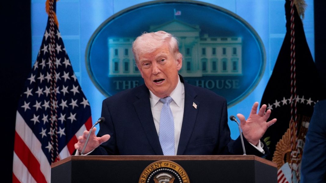 Trump says oil will flow quickly, with or without Iran amid Hormuz tensions