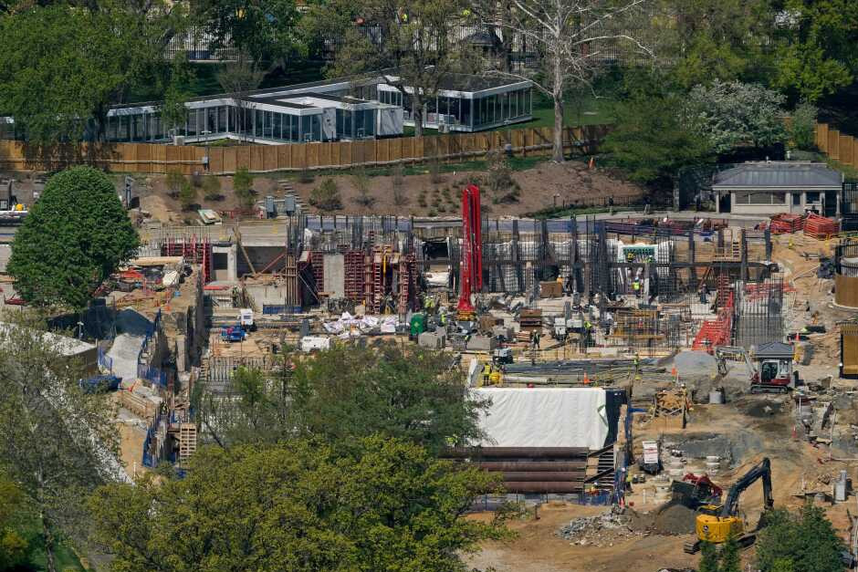 Federal judges give the green light for White House ballroom construction, for now.