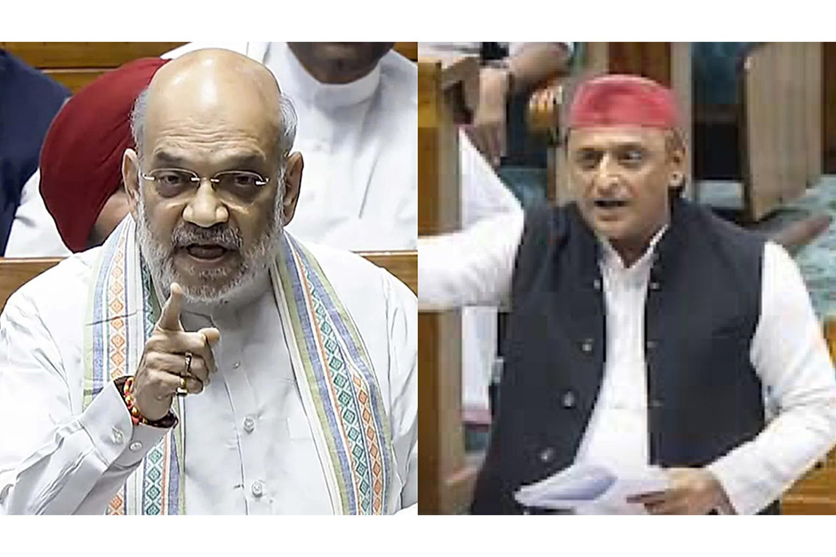 ‘Halt proceedings for an hour’: Amit Shah’s proposal to oppn on Delimitaton Bill; Akhilesh hits back with ‘woman PM’ remark
