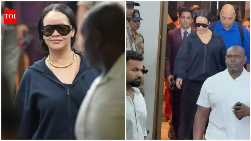 Rihanna returns to India after two years, arrives in Mumbai ahead of Fenty Beauty launch in the city