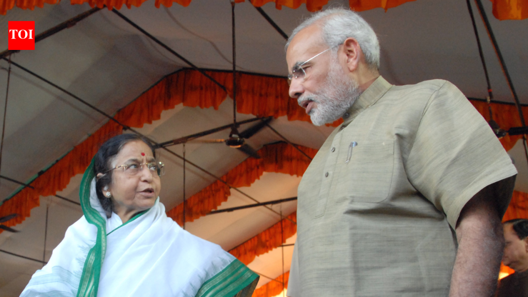 'Transformative step': Former President Pratibha Patil writes to PM Modi expressing support for women's reservation bill 'Transformative step': Former President Pratibha Patil writes to PM Modi expressing support for women's reservation bill