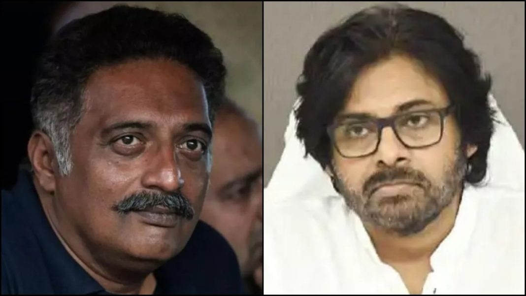 Prakash Raj slams Pawan Kalyan over Women's Bill comment, challenges him to debate