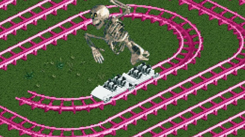 You won't believe how long this RollerCoaster Tycoon 2 rollercoaster is – it looks like a motherboard! You won't believe how long this RollerCoaster Tycoon 2 rollercoaster is – it looks like a motherboard!