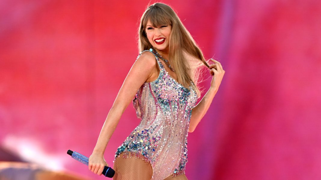 Taylor Swift is getting sued by a Vegas entertainer over 'The Life of a Showgirl'.
