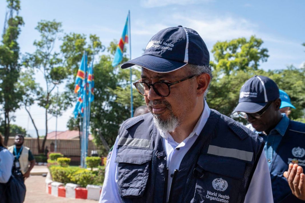 The WHO chief is visiting Bunia, the heart of Africa's Ebola outbreak. The WHO chief is visiting Bunia, the heart of Africa's Ebola outbreak.