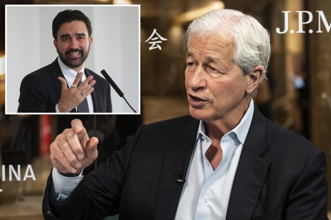 Jamie Dimon of JPMorgan didn't mince words with 'ideologue' Mamdani: 'I don't care what he says.'