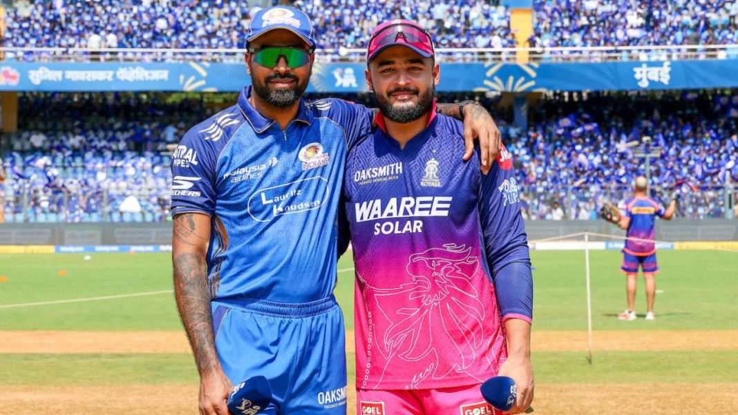 MI bowl and rest Bumrah; Parag, Burger back for RR MI bowl and rest Bumrah; Parag, Burger back for RR