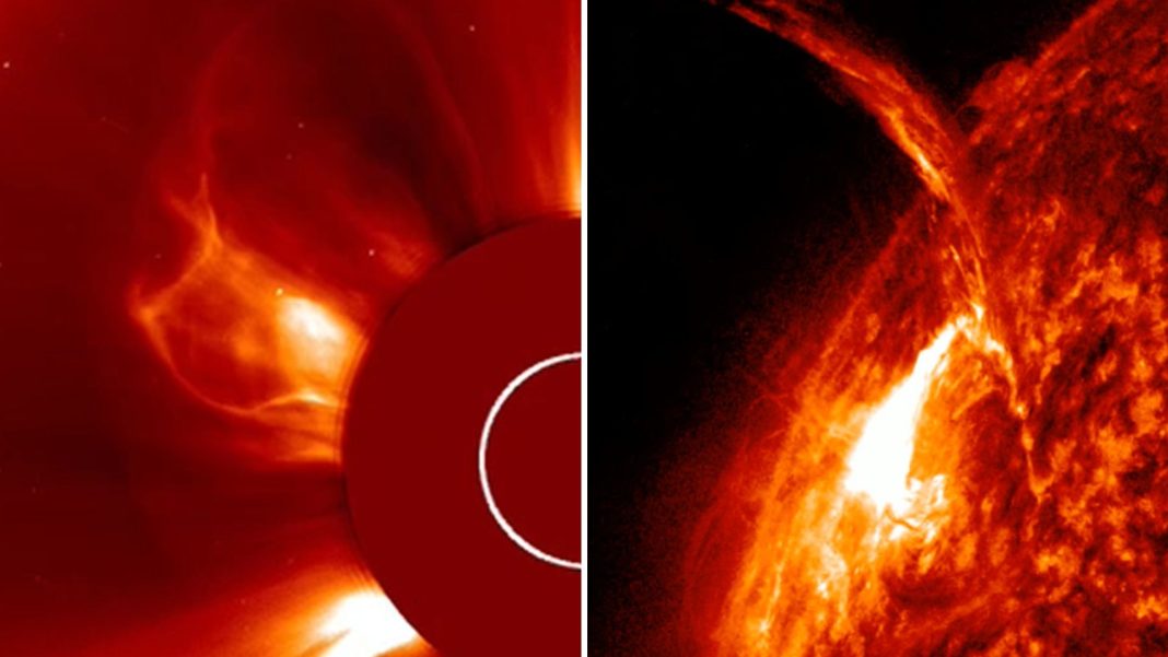 Northern Lights Alert! A massive solar flare and CME from the Sun could light up the sky this week.