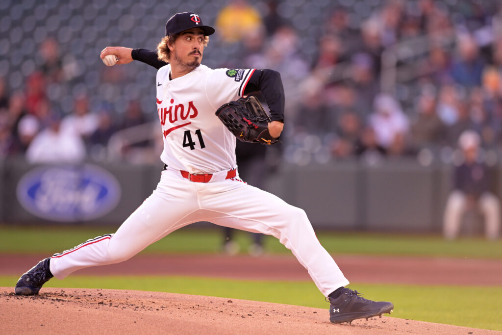 Joe Ryan pulled from his start with elbow soreness.