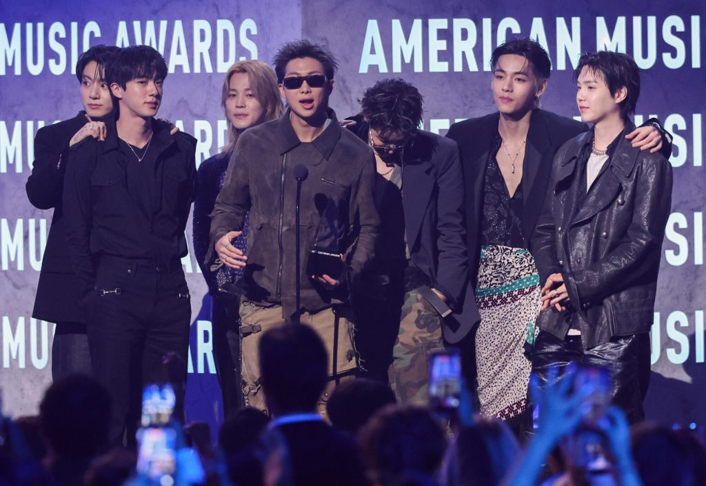 BTS Takes Home Artist of the Year at the 2026 American Music Awards; Taylor Swift Goes Home Winless.