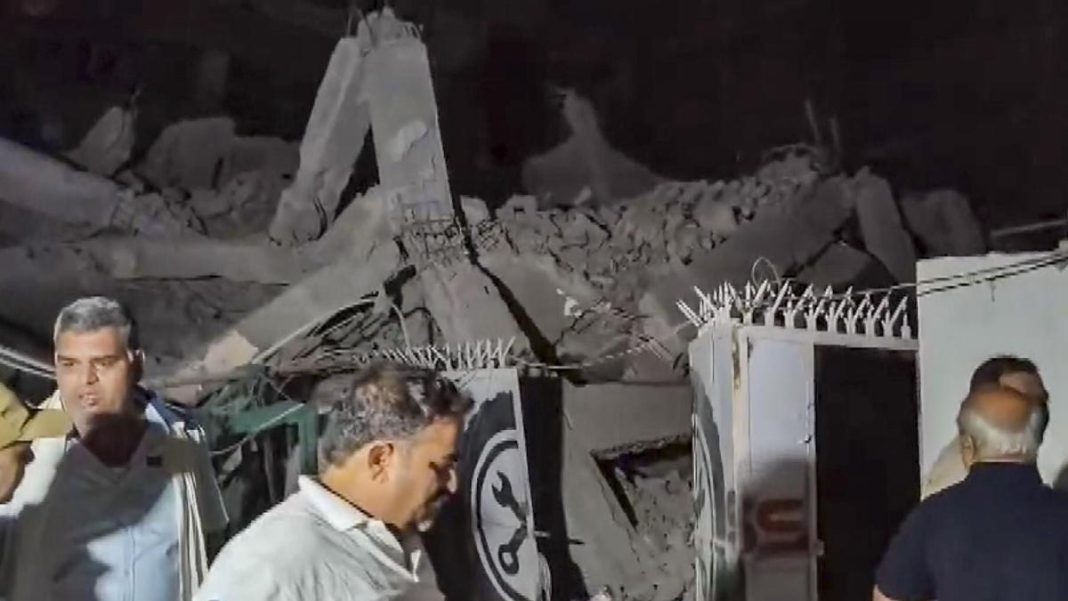 Multi-storey building collapses in Delhi’s Saket; several feared trapped