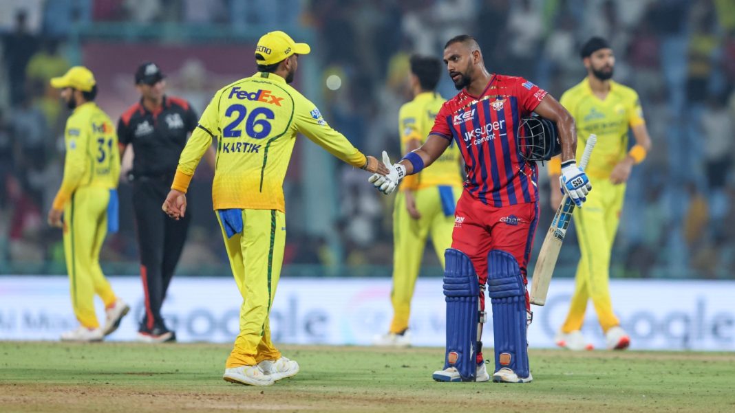 LSG vs CSK Highlights, IPL 2026: Marsh, Pooran firework helps Lucknow chase 188 vs Chennai at Ekana