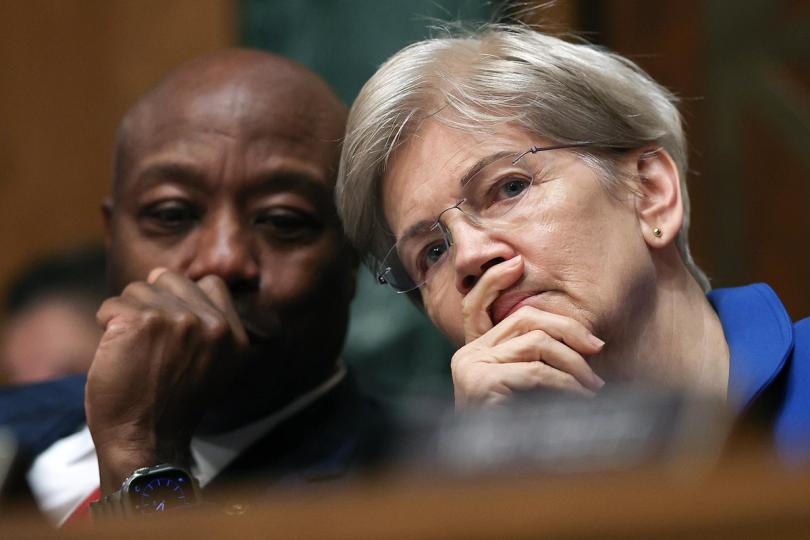 Live updates: Banking Committee senators debate key market structure bill.