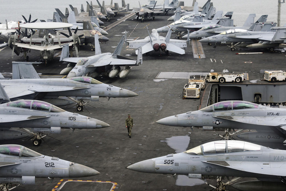 The U.S. hit a drone launch site, with Trump still sticking to his toughest demands on Iran. The U.S. hit a drone launch site, with Trump still sticking to his toughest demands on Iran.