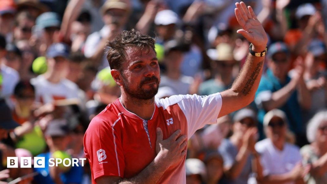 Stan Wawrinka's final Roland Garros ends in first-round defeat (2026) Stan Wawrinka's final Roland Garros ends in first-round defeat (2026)