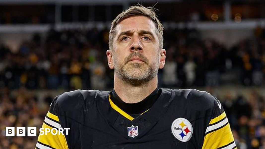 Aaron Rodgers is reportedly signing a one-year deal with the Pittsburgh Steelers. Aaron Rodgers is reportedly signing a one-year deal with the Pittsburgh Steelers.
