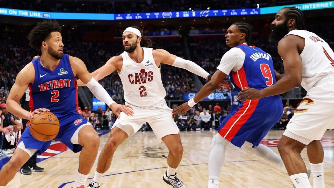 Crunch Time! Cavaliers and Pistons Face Off in NBA Playoff Game 7 Thriller