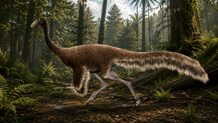 Guess what? A rare, ostrich-like dinosaur fossil was just found on a Canadian island!