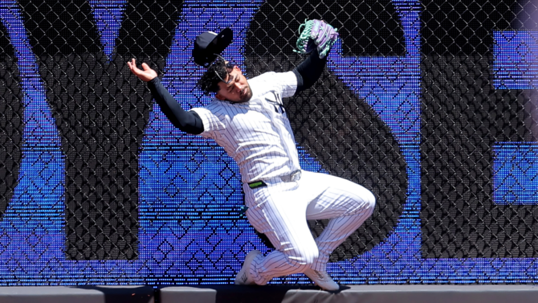 The Yankees are reportedly calling up top prospect Spencer Jones since Jasson Domínguez is out for a few weeks.