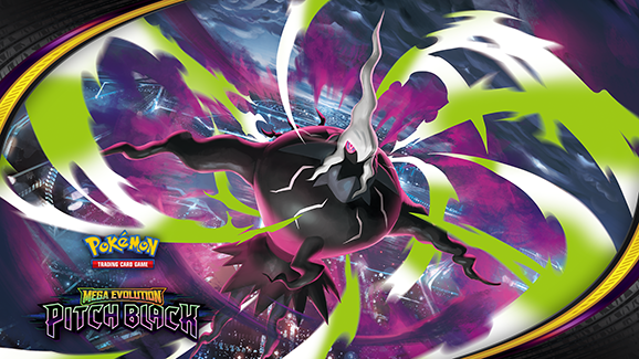 The Pokémon TCG: Mega Evolution—Pitch Black Expansion releases July 17, 2026.