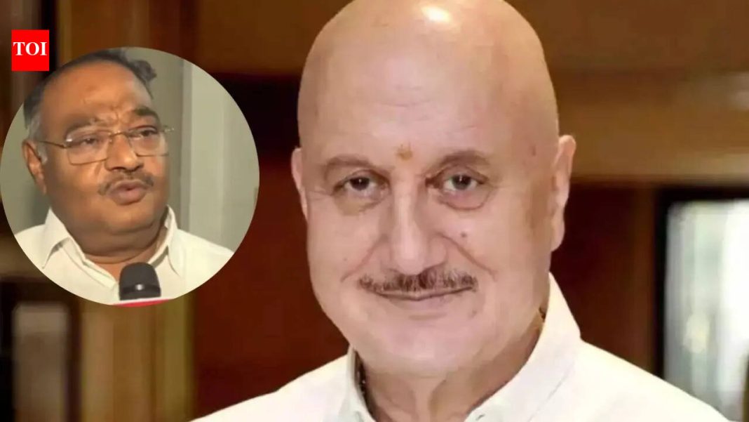 'Anupam Kher ke sar pe baal aajayenge lekin TMC..', the actor hilariously reacts to Samik Bhattacharya's jibe: 'Maine kya bigada?'