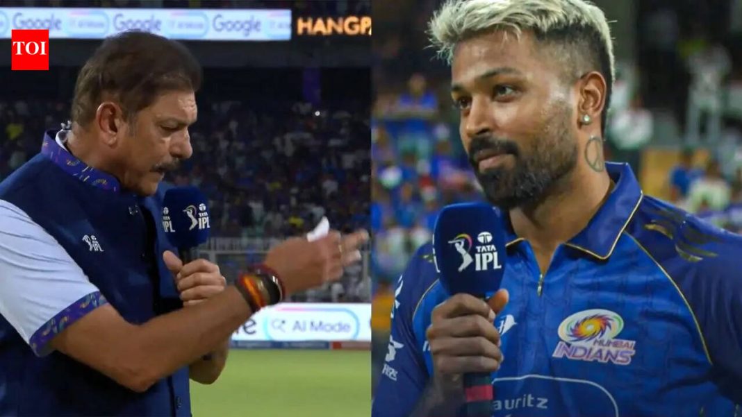 IPL 2026 | 'Playing for pride?' Hardik Pandya's response to Ravi Shastri during toss goes viral IPL 2026 | 'Playing for pride?' Hardik Pandya's response to Ravi Shastri during toss goes viral
