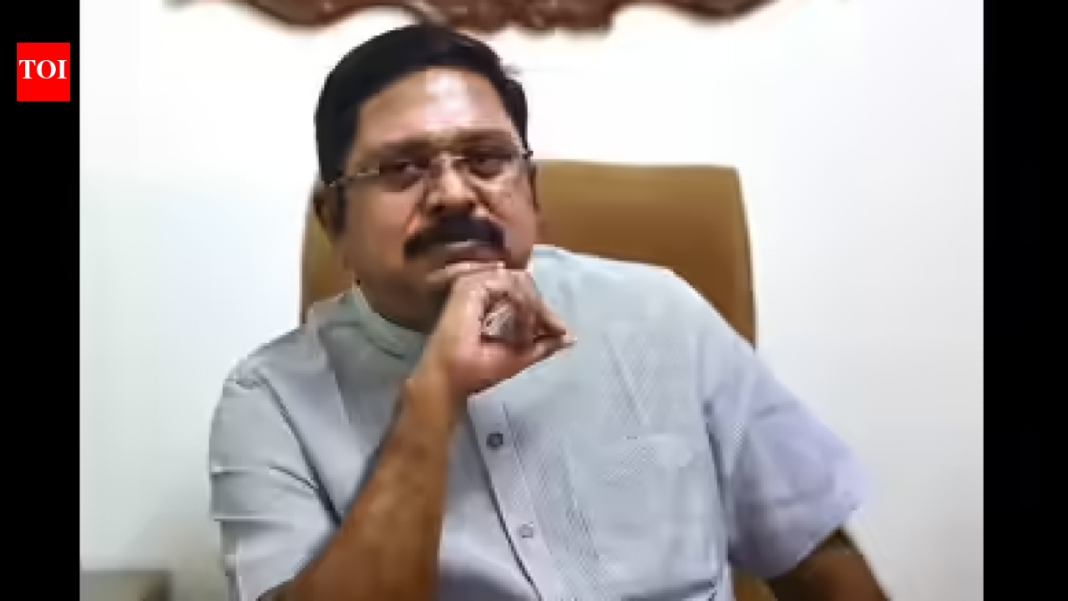 TTV asks governor to invite EPS to form govt; missing MLA found