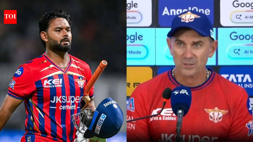 ‘95 off 30 balls!’: Langer cites practice blitz to back ‘selfless’ Pant despite LSG defeat