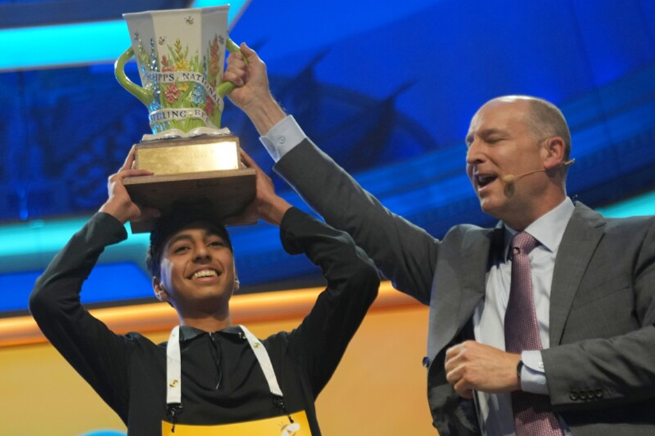 Wah! Shrey Parikh bags Scripps Spelling Bee after nail-biting spell-off! Wah! Shrey Parikh bags Scripps Spelling Bee after nail-biting spell-off!