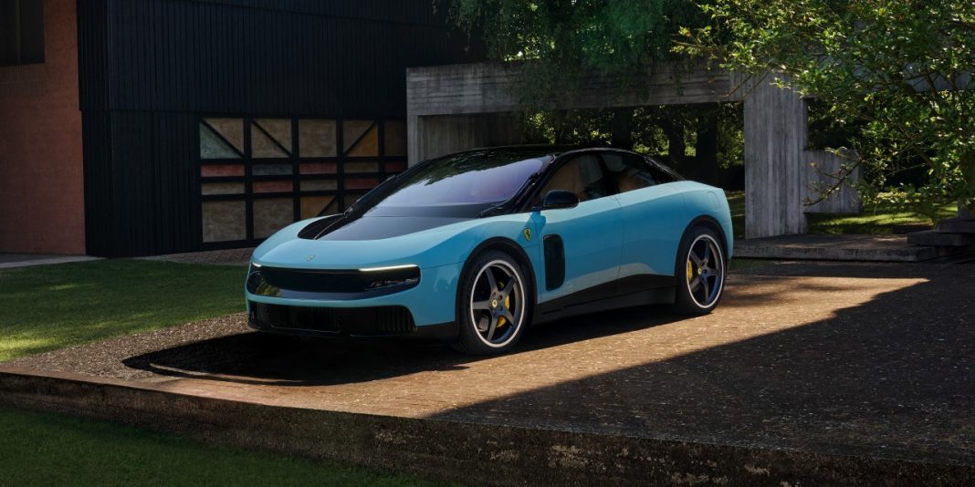 Ferrari just unveiled a $640,000 electric speedster, designed by Jony Ive, and it's wrapped in glass. Ferrari just unveiled a $640,000 electric speedster, designed by Jony Ive, and it's wrapped in glass.
