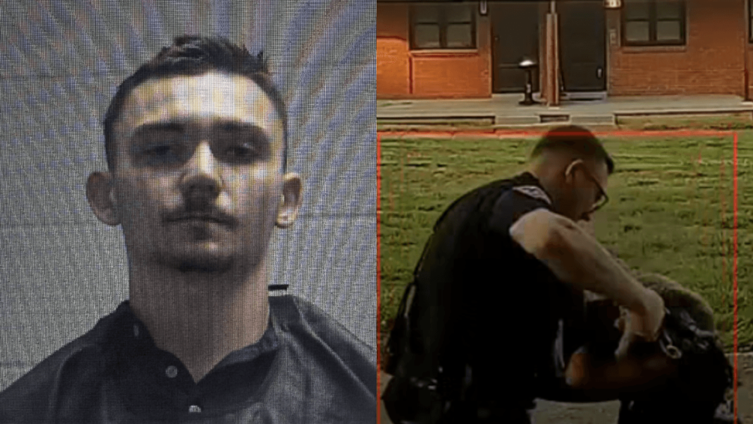 A North Carolina police officer who punched a woman during an arrest is now facing an assault charge. A North Carolina police officer who punched a woman during an arrest is now facing an assault charge.